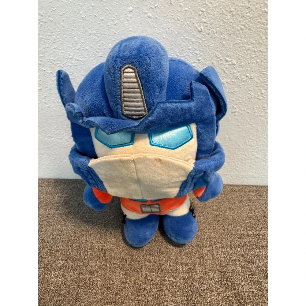 Hasbro Transformers Optimus Prime Autobot Leader Cutie Stuffed Plush Toy 10